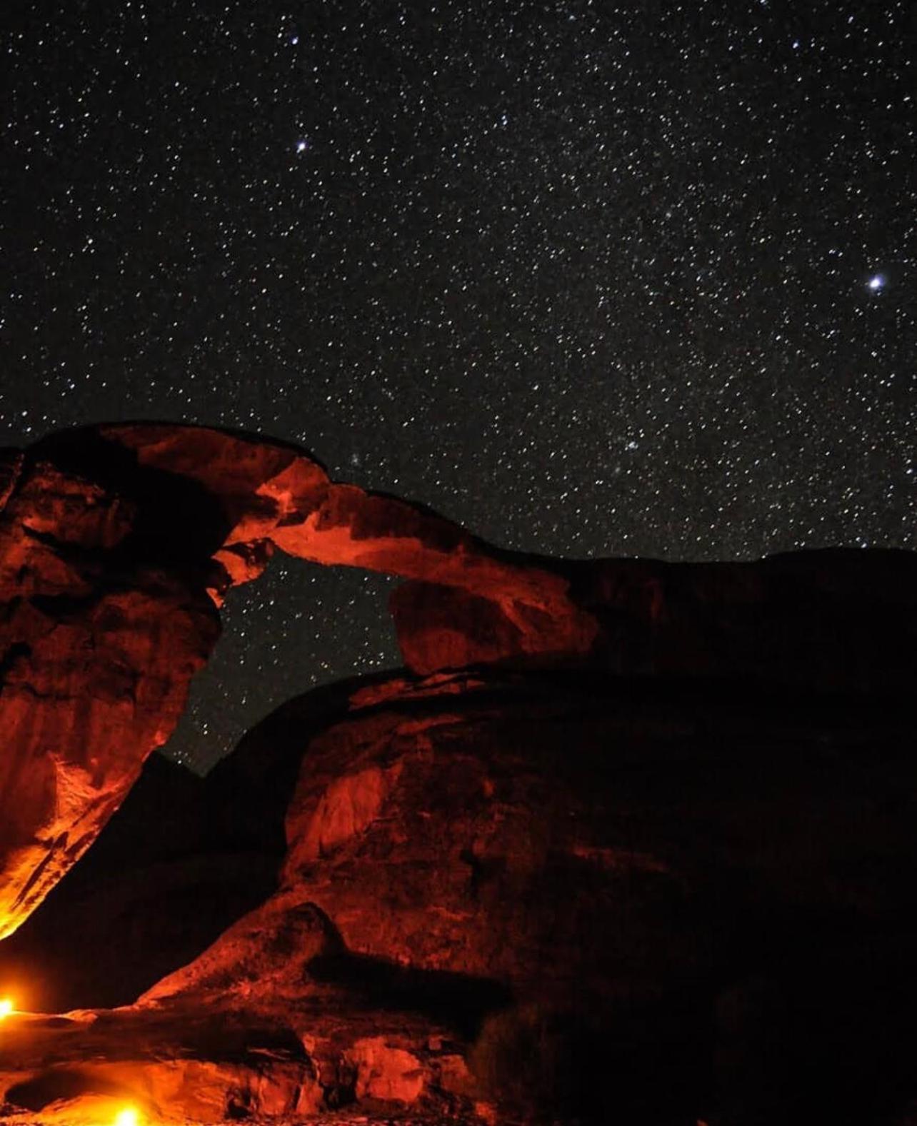 Wadi Rum Meteorite Camp Bed & Breakfast Eksteriør bilde